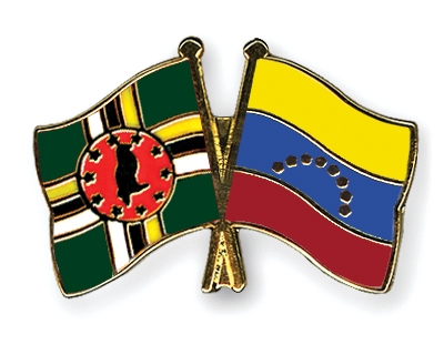 Fahnen Pins Dominica Venezuela