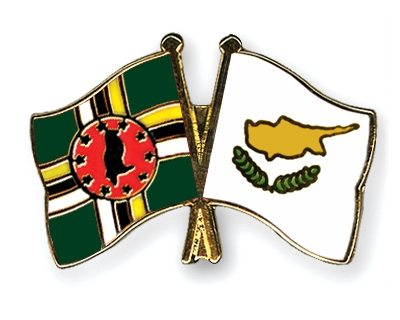 Fahnen Pins Dominica Zypern