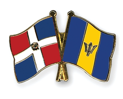 Fahnen Pins Dominikanische-Republik Barbados