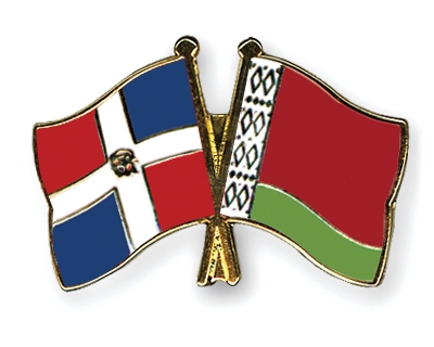 Fahnen Pins Dominikanische-Republik Belarus