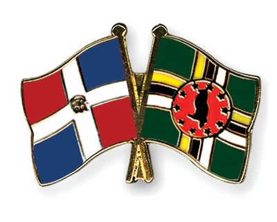 Fahnen Pins Dominikanische-Republik Dominica