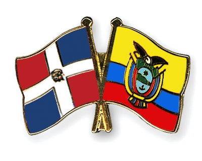 Fahnen Pins Dominikanische-Republik Ecuador