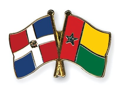 Fahnen Pins Dominikanische-Republik Guinea-Bissau