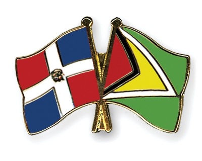 Fahnen Pins Dominikanische-Republik Guyana