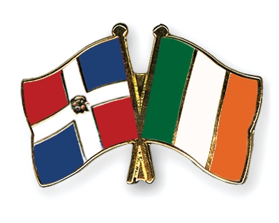 Fahnen Pins Dominikanische-Republik Irland
