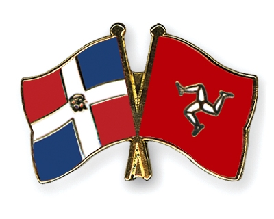 Fahnen Pins Dominikanische-Republik Isle-of-Man