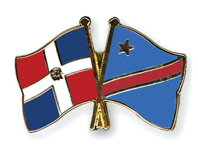 Fahnen Pins Dominikanische-Republik Kongo-Demokratische-Republik