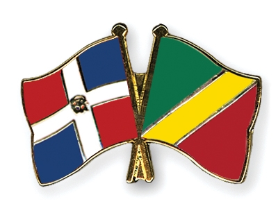 Fahnen Pins Dominikanische-Republik Kongo-Republik