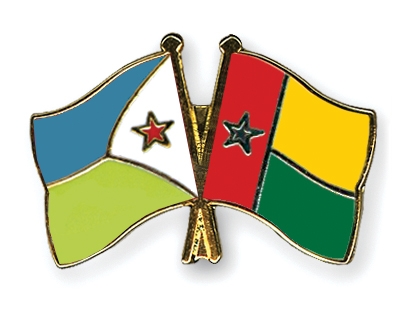 Fahnen Pins Dschibuti Guinea-Bissau