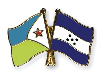 Fahnen Pins Dschibuti Honduras