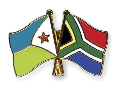 Fahnen Pins Dschibuti Sdafrika