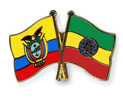 Fahnen Pins Ecuador thiopien