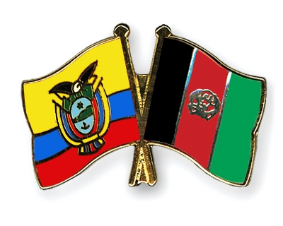 Fahnen Pins Ecuador Afghanistan