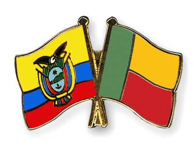 Fahnen Pins Ecuador Benin