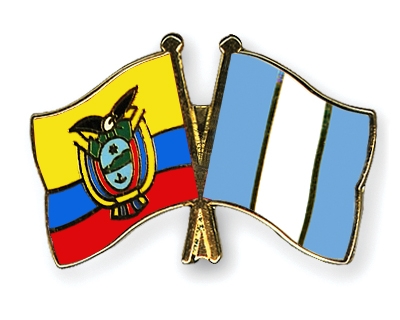 Fahnen Pins Ecuador Guatemala