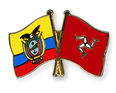 Fahnen Pins Ecuador Isle-of-Man