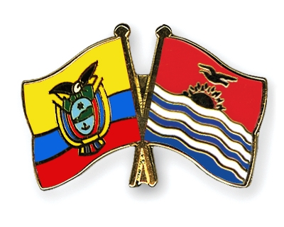 Fahnen Pins Ecuador Kiribati