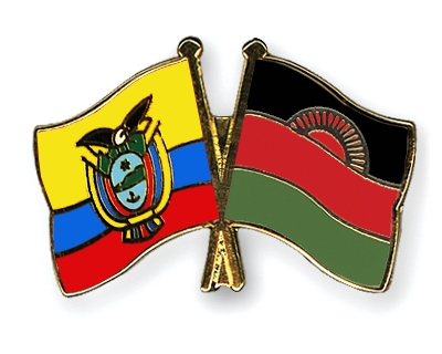 Fahnen Pins Ecuador Malawi