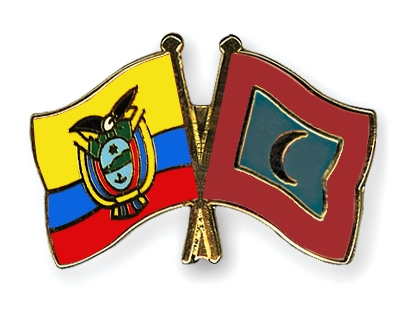 Fahnen Pins Ecuador Malediven