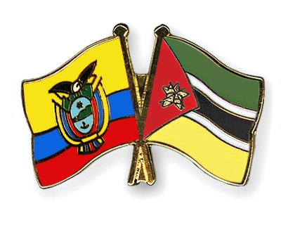 Fahnen Pins Ecuador Mosambik