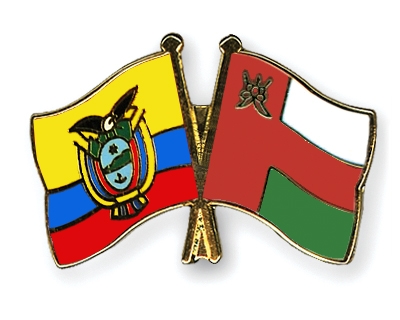 Fahnen Pins Ecuador Oman