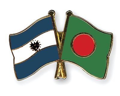 Fahnen Pins El-Salvador Bangladesch