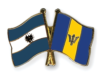 Fahnen Pins El-Salvador Barbados