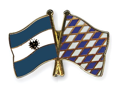 Fahnen Pins El-Salvador Bayern