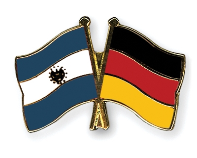 Fahnen Pins El-Salvador Deutschland