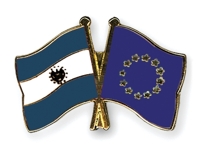 Fahnen Pins El-Salvador Europa