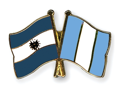 Fahnen Pins El-Salvador Guatemala