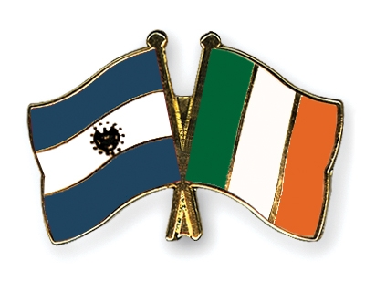 Fahnen Pins El-Salvador Irland