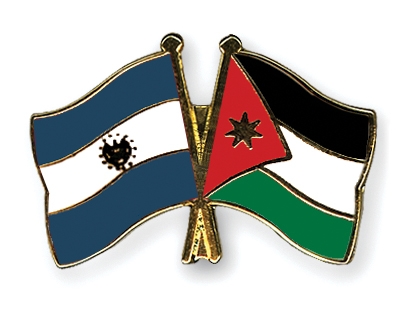 Fahnen Pins El-Salvador Jordanien