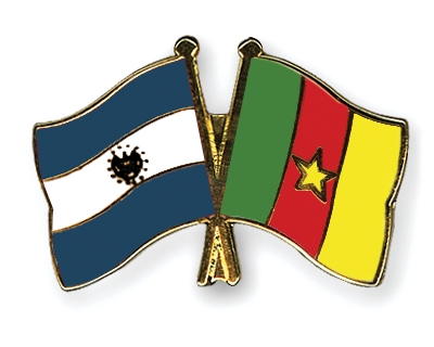Fahnen Pins El-Salvador Kamerun