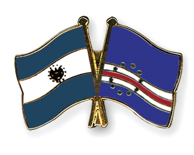 Fahnen Pins El-Salvador Kap-Verde