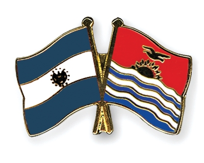 Fahnen Pins El-Salvador Kiribati