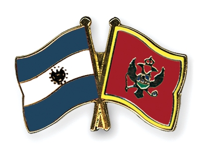 Fahnen Pins El-Salvador Montenegro