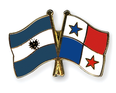 Fahnen Pins El-Salvador Panama