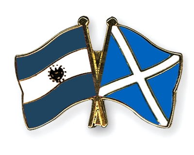 Fahnen Pins El-Salvador Schottland