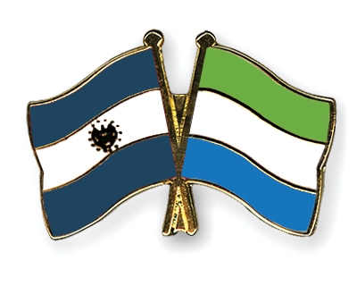 Fahnen Pins El-Salvador Sierra-Leone