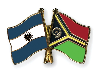 Fahnen Pins El-Salvador Vanuatu