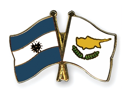 Fahnen Pins El-Salvador Zypern