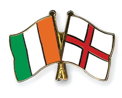 Fahnen Pins Elfenbeinkste England