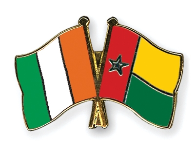 Fahnen Pins Elfenbeinkste Guinea-Bissau