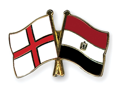 Fahnen Pins England gypten