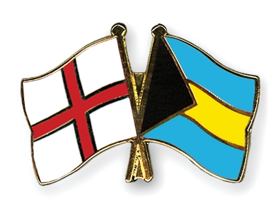 Fahnen Pins England Bahamas