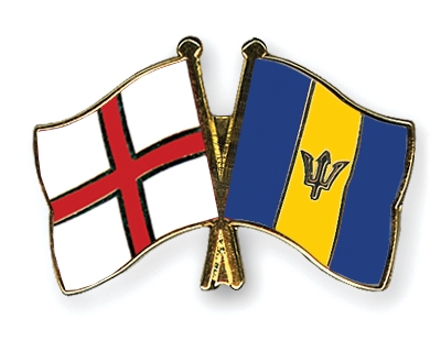 Fahnen Pins England Barbados