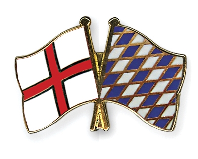 Fahnen Pins England Bayern