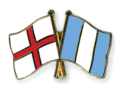 Fahnen Pins England Guatemala