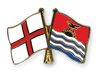 Fahnen Pins England Kiribati